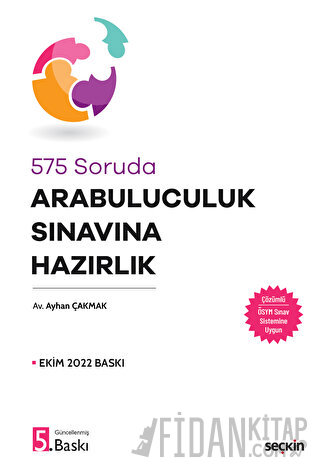 575 Soruda Arabuluculuk Sınavına Hazırlık Ayhan Çakmak