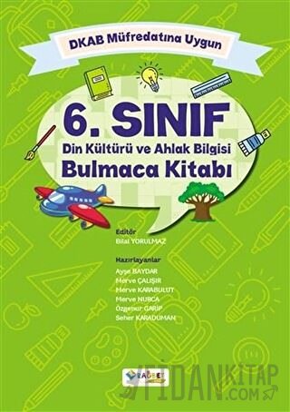 6. Sınıf Din Kültürü ve Ahlak Bilgisi Bulmaca Kitabı Ayşe Baydar