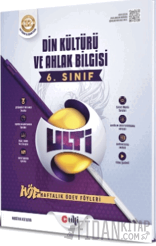 6. Sınıf Din Kültürü ve Ahlak Bilgisi Haftalık Ödev Föyleri Kolektif