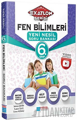 6. Sınıf Exatlon Serisi Fen Bilimleri Yeni Nesil Soru Bankası Evrensel