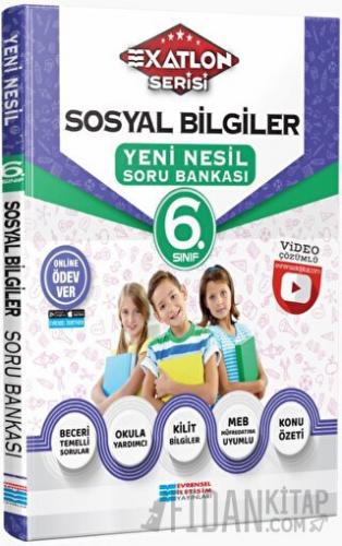 6. Sınıf Exatlon Serisi Sosyal Bilgiler Yeni Nesil Soru Bankası Evrens