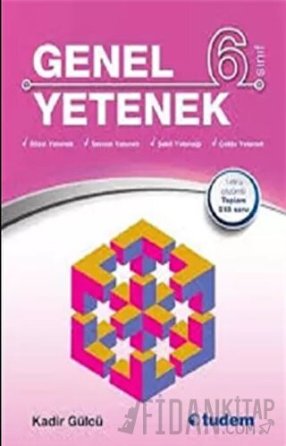 6. Sınıf Genel Yetenek Kitabı Kadir Gülcü