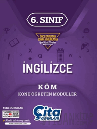 6. Sınıf İngilizce Konu Öğreten Modüller Yeliz Durukan