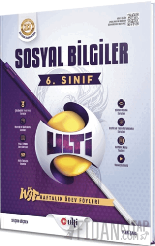 6. Sınıf Sosyal Bilgiler Haftalık Ödev Föyleri Kolektif