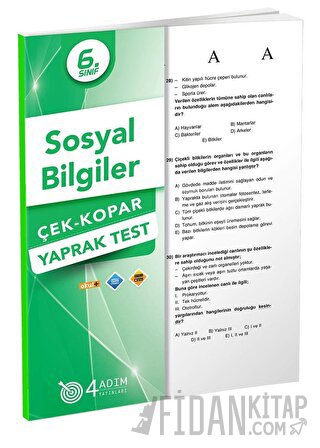 6. Sınıf Sosyal Bilgiler Yaprak Test Kolektif