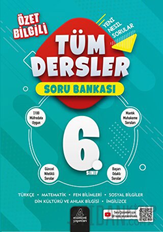 6. Sınıf Tüm Dersler Soru Bankası Kolektif