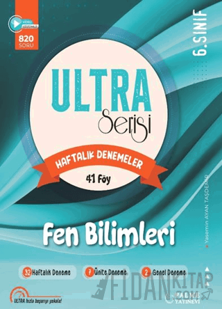 6. Sınıf Ultra Serisi Fen Bilimleri Haftalık Denemeler 41 Föy Yasemin 