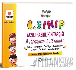 6. Sınıf Yazılı Hazırlık Kitapçığı 2. Dönem 1. Yazılı Kolektif