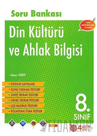 7. Sınıf Din Kültürü ve Ahlak Bilgisi Soru Bankası Onur Yiğit