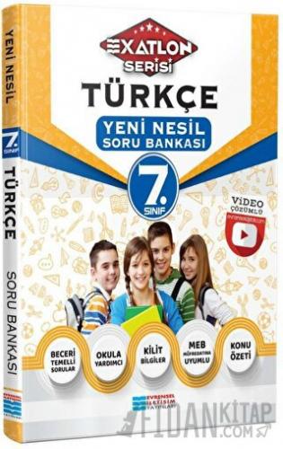 7. Sınıf Exatlon Serisi Türkçe Yeni Nesil Soru Bankası Evrensel İletiş