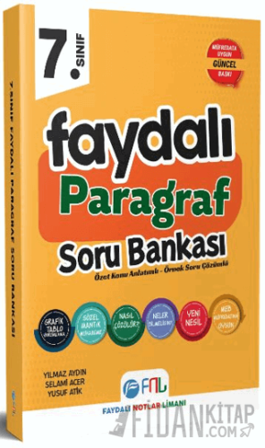 7. Sınıf Faydalı Paragraf Soru Bankası Yılmaz Aydın