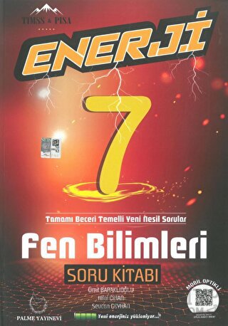 7. Sınıf Fen Bilimleri Enerji Soru Kitabı Kolektif