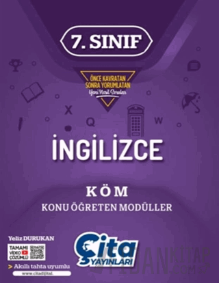 7. Sınıf İngilizce Konu Öğreten Modüller Yeliz Durukan