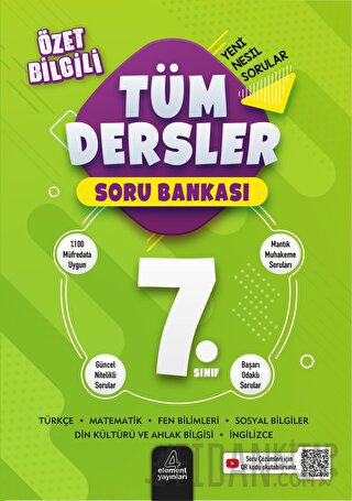 7. Sınıf Tüm Dersler Soru Bankası Kolektif