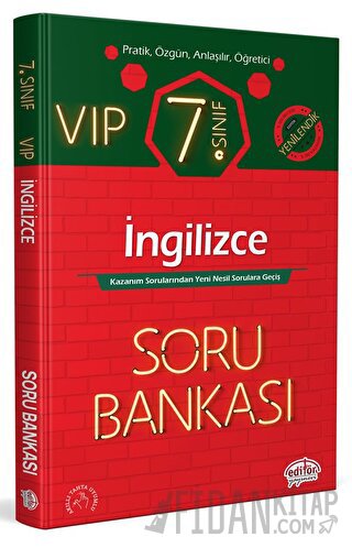 7. Sınıf VIP İngilizce Soru Bankası Kolektif