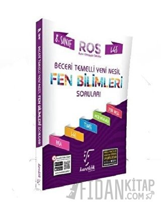 8. Sınıf Beceri Temelli Yeni Nesil Fen Bilimleri Soruları İnan Şarman