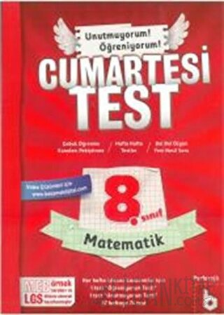 8. Sınıf Cumartesi Test Matematik Kolektif