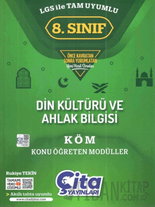 8. Sınıf Din Kültürü ve Ahlak Bilgisi Konu Öğreten Modülleri Rukiye Te