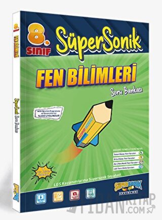 8. Sınıf Fen Bilimleri Soru Bankası Süpersonik Yayınları Kolektif