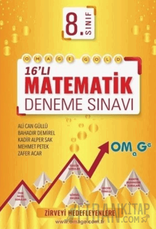 8.Sınıf Gold Matematik Deneme Sınavı Kolektif