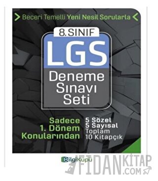 8. Sınıf LGS Deneme Sınavı Seti Kolektif