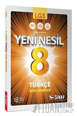 8. Sınıf LGS Yeni Nesil Türkçe Soru Bankası Kolektif