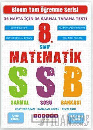 8. Sınıf Matematik Sarmal Soru Bankası Esat Erdoğan