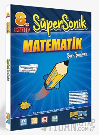 8. Sınıf Matematik Soru Bankası Süpersonik Yayınları Kolektif