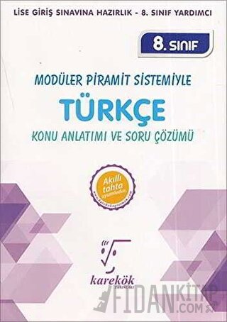 8. Sınıf Modüler Piramit Sistemiyle Türkçe Konu Anlatımı ve Soru Çözüm