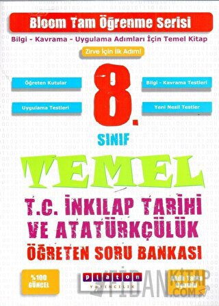 8. Sınıf T.C. İnkılap Tarihi ve Atatürkçülük Öğreten Soru Bankası Plat