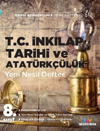 8. Sınıf T.C. İnkılap Tarihi ve Atatürkçülük Yeni Nesil Defter Kolekti