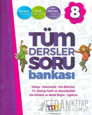 8. Sınıf Tüm Dersler Soru Bankası Kolektif