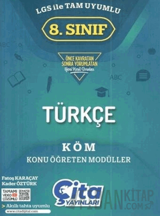 8. Sınıf Türkçe Konu Öğreten Modülleri Fatoş Karaçay