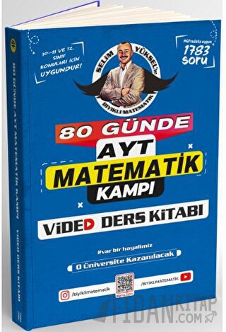 80 Günde AYT Matematik Video Ders Kitabı Selim Yüksel