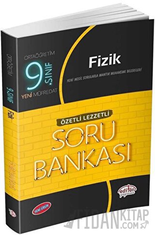 9. Sınıf Fizik Özetli Lezzetli Soru Bankası Kolektif