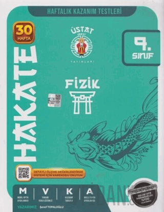 9. Sınıf Hakate Fizik Haftalık Kazanım Testleri Şeref Topaloğlu