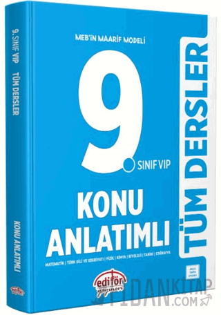 9. Sınıf VIP Tüm Dersler Konu Anlatımlı Kolektif