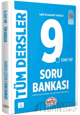 9. Sınıf VIP Tüm Dersler Soru Bankası Kolektif