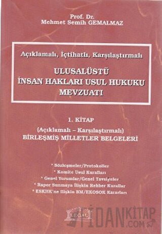 Açıklamalı, İçtihatlı, Karşılaştırmalı Ulusalüstü İnsan Hakları Usul H