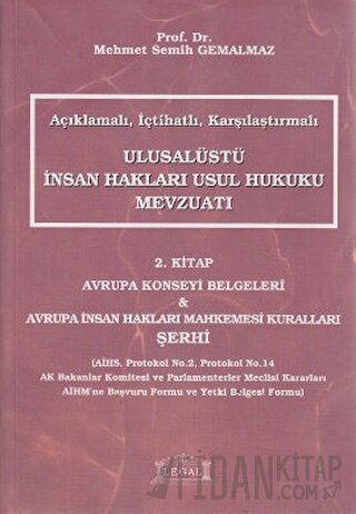 Açıklamalı, İçtihatlı, Karşılaştırmalı Ulusalüstü İnsan Hakları Usul H