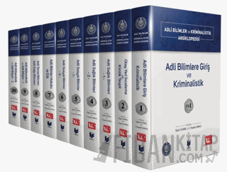 Adli Bilimler ve Kriminalistik Ansiklopedisi (10 Cilt) (Ciltli) İ. Ham