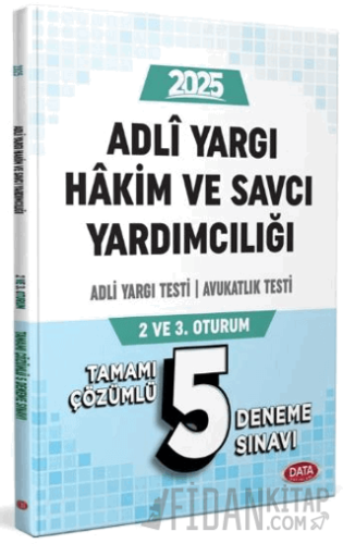 Adli Yargı Hakim ve Savcı Yardımcılığı Adli Yargı - Avukatlık Testi (2