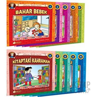 Afacan Bedir Serisi (10 Kitap Set) Hale Cürgül Canat