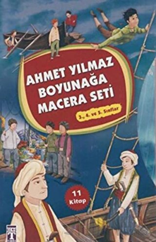 Ahmet Yılmaz Boyunağa Macera Seti (11 Kitap Takım) Ahmet Yılmaz Boyuna