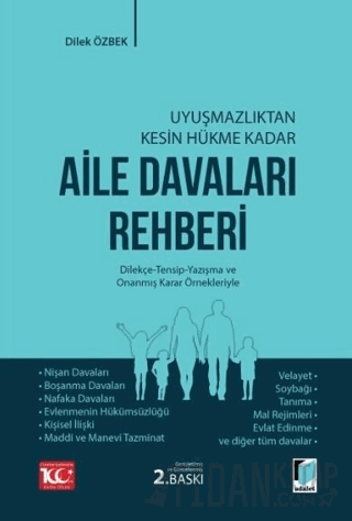 Aile Davaları Rehberi (Ciltli) Dilek Özbek