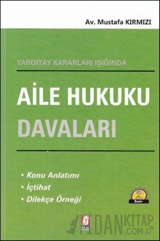 Aile Hukuku Davaları (Ciltli) Mustafa Kırmızı