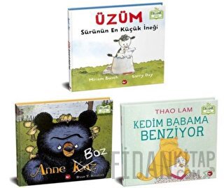 Ailemi Seviyorum Seti - Organik Kitap (3 Kitap Takım) (Ciltli) Miriam 