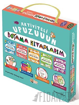 Aktiviteli Upuzuuun Boyama Kitabım Seti (5 Kitap Takım) Kolektif