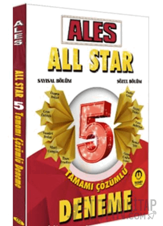 ALES All Star 5 Çözümlü Deneme Kolektif