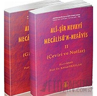 Ali Şir Nevayi: Mecalisü'n-Nefayis (2 Cilt Takım) Ali Şir Nevayi